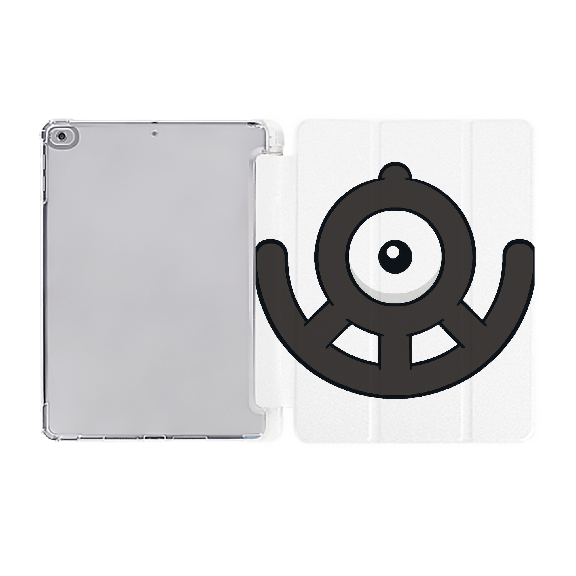 （画像用） ポケットモンスター Pokémon IPad ケース ペン収納付き 三つ折りスタンド PUレザー×シリコン 対応機種9.5/10.5/10.9インチ